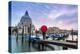 Italy, Veneto, Venice. Santa Maria Della Salute Church on the Grand Canal, at Sunset-Matteo Colombo-Premier Image Canvas