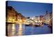 Italy, Veneto, Venice. the Ponte Di Rialto on the Grand Canal.-Ken Scicluna-Premier Image Canvas