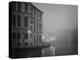 Italy, Venice. Building with Grand Canal on Foggy Morning-Bill Young-Premier Image Canvas