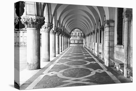 Italy, Venice. Columns at Doge's Palace-Dennis Flaherty-Premier Image Canvas