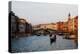 Italy, Venice, Grand Canal with View of Rialto Bridge.-Terry Eggers-Premier Image Canvas