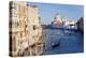 Italy, Venice, View of the Grand Canal from the Ponte Dell'Accademia-Peter Adams-Premier Image Canvas