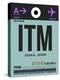 ITM Osaka Luggage Tag II-NaxArt-Stretched Canvas