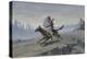 Ivan Tsarevich Riding the Gray Wolf, End of 1870S-Early 1880S-Vasili Grigoryevich Perov-Premier Image Canvas