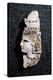 Ivory head found in the palace of Nimrud, Iraq, Phoenician, last third of 8th century BC-Werner Forman-Stretched Canvas