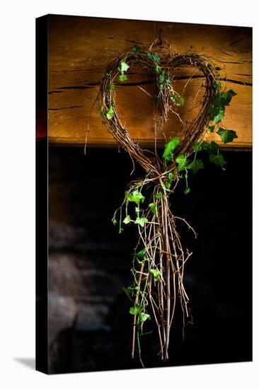 Ivy in Heart Shape, United Kingdom, Europe-John Alexander-Premier Image Canvas