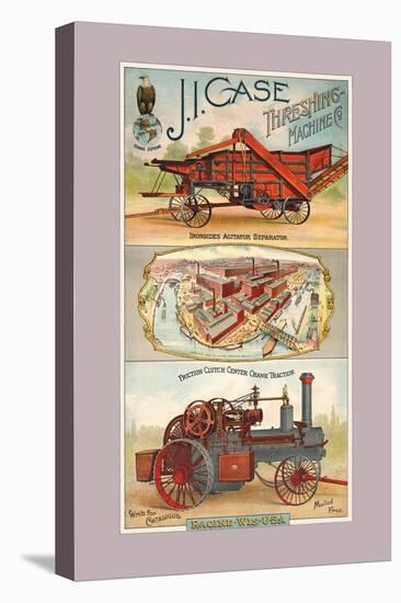 J.I. Case Threshing Machine Co., Racine, Wisconsin-null-Stretched Canvas