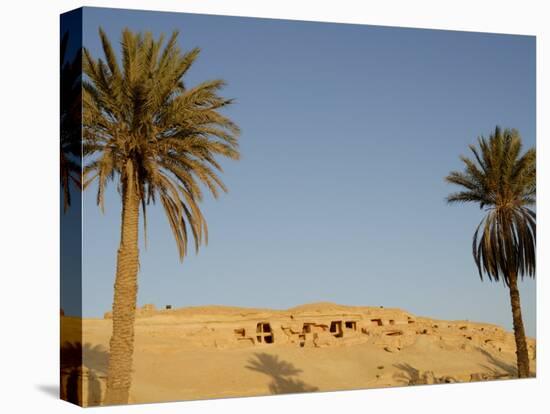 Jabal El Mawta, Oasis of Siwa, Egypt, North Africa, Africa-Groenendijk Peter-Premier Image Canvas