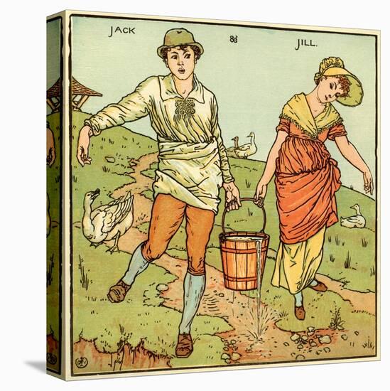 Jack and Jill-Walter Crane-Premier Image Canvas