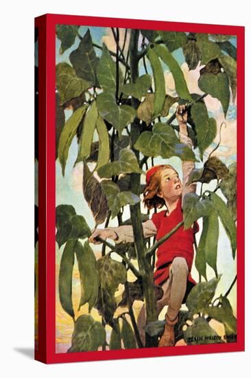 Jack and the Beanstalk-Jessie Willcox-Smith-Stretched Canvas