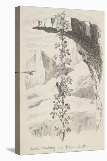 Jack Climbing the Bean Stalk-George Cruikshank-Premier Image Canvas