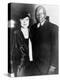 Jack Johnson, One-Time Heavyweight Champion, with His 4th Wife, Oct. 7, 1931-null-Stretched Canvas