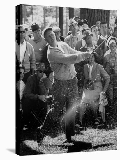 Jack Nicklaus During the Master Golf Tournament-George Silk-Premier Image Canvas