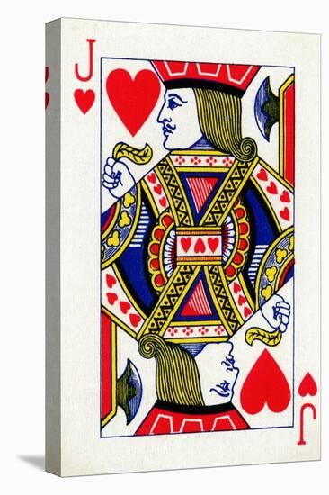 Jack of Hearts from a deck of Goodall & Son Ltd. playing cards, c1940-Unknown-Premier Image Canvas