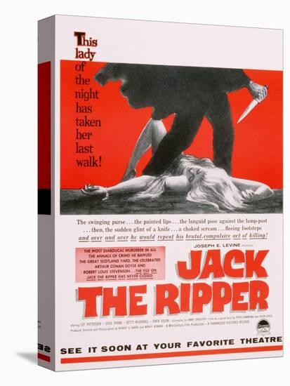 Jack the Ripper, Movie Poster, USA, 1959-null-Premier Image Canvas