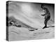 Jack Wilderman Skiing on Ridge Run at Mountain Badly-George Silk-Premier Image Canvas