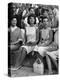 Jackie Kennedy and Her Sister Princess Lee Radziwill in Epidaurus Thetare to Attend Tragedy Electra-null-Stretched Canvas