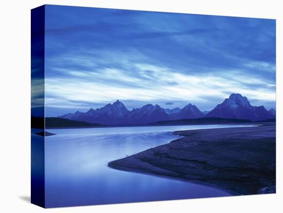 Jackson Lake, Grand Teton National Park, Wyoming, USA-Walter Bibikow-Premier Image Canvas