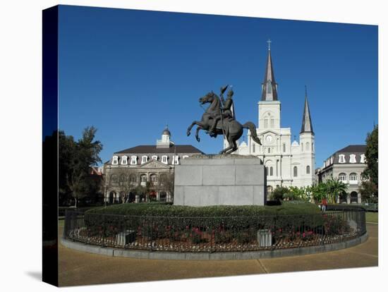 Jackson Square in New Orleans-theflashbulb-Premier Image Canvas