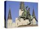Jackson Square, St. Louis Cathedral, New Orleans, Louisiana, USA-Charles Bowman-Premier Image Canvas