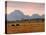 Jackson, Teton Range, Wyoming, USA-Walter Bibikow-Premier Image Canvas