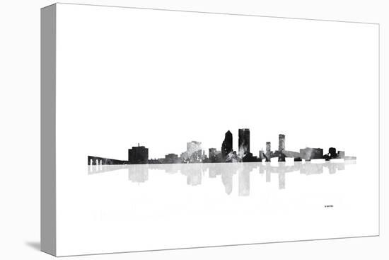 Jacksonville Florida Skyline BG 1-Marlene Watson-Premier Image Canvas