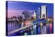 Jacksonville, Florida, USA City Skyline on St. Johns River-Sean Pavone-Premier Image Canvas