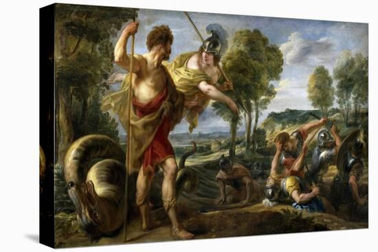 Jacob Jordaens / Cadmus and Minerva-Jacob Jordaens-Premier Image Canvas