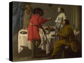 Jacob Reproaching Laban for Giving Him Leah in Place of Rachel, 1627-Hendrick Jansz Terbrugghen-Premier Image Canvas