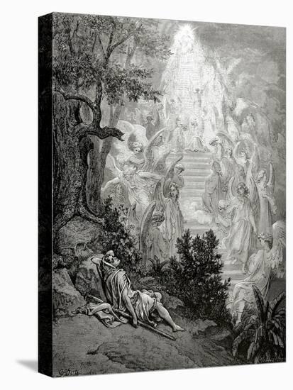 Jacob's Dream-Gustave Doré-Premier Image Canvas