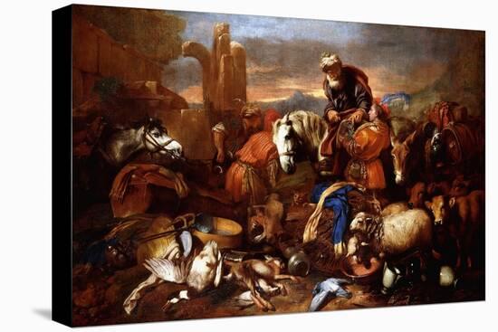 Jacob's Journey into Egypt-Giovanni Benedetto Castiglione-Premier Image Canvas