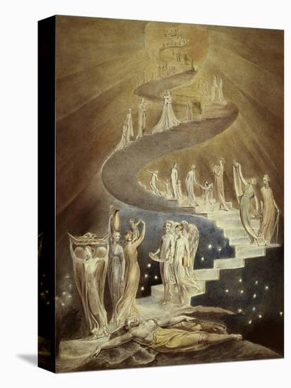 Jacob's Ladder-William Blake-Premier Image Canvas