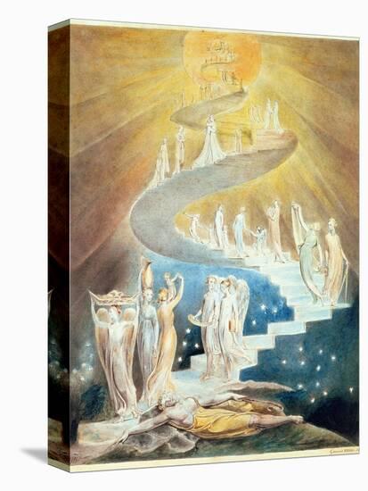 Jacob's Ladder-William Blake-Premier Image Canvas