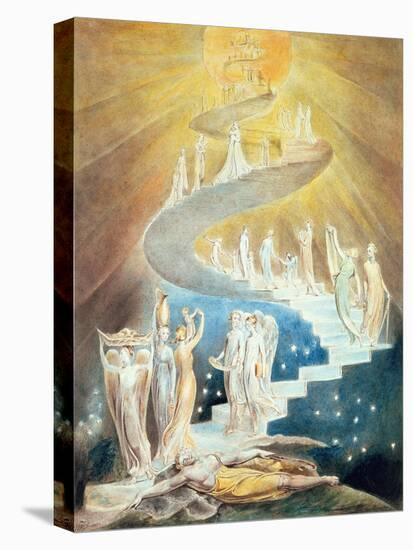 Jacob's Ladder-William Blake-Premier Image Canvas