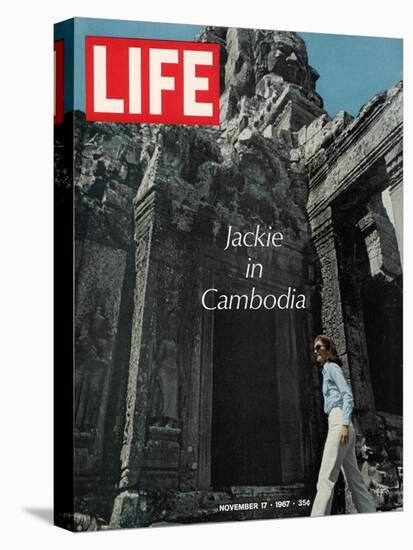 Jacqueline Kennedy in Cambodia, November 17, 1967-Larry Burrows-Premier Image Canvas