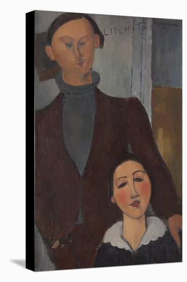Jacques and Berthe Lipchitz, 1916-Amedeo Modigliani-Premier Image Canvas
