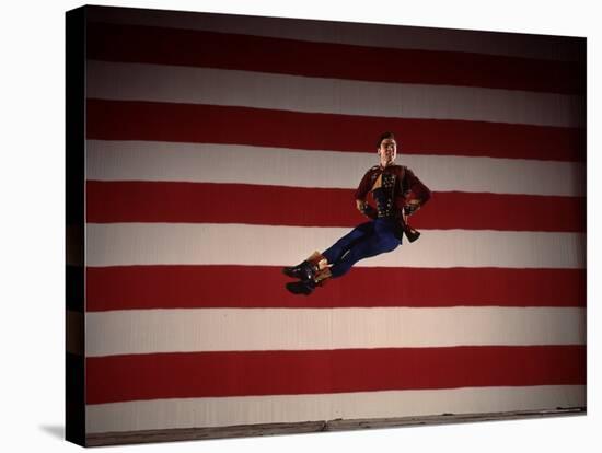 Jacques D'Amboise in New York City Ballet Production of Stars and Stripes-Gjon Mili-Premier Image Canvas