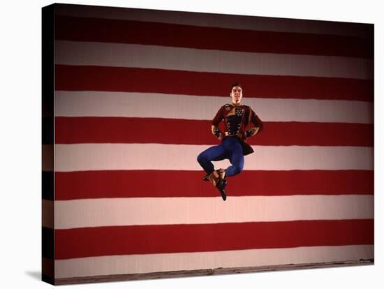 Jacques D'Amboise in New York City Ballet Production of Stars and Stripes-Gjon Mili-Premier Image Canvas