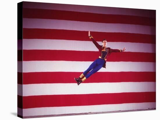 Jacques D'Amboise in New York City Ballet Production of Stars and Stripes-Gjon Mili-Premier Image Canvas