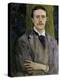 Jacques Emile Blanche, French Painter, Ca. 1900. Portrait by American John Singer Sargent-John Singer Sargent-Stretched Canvas