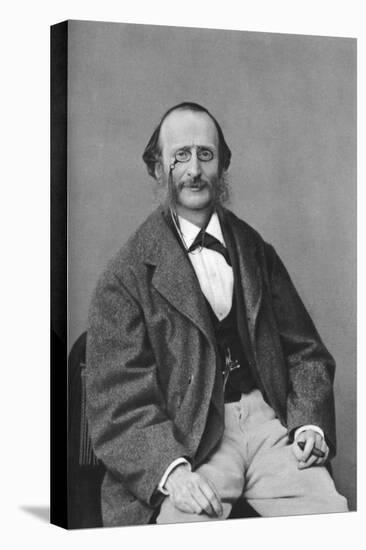 Jacques Offenbach (1819-188), German-Born French Composer, Cellist and Impresario of the Romantic-Felix Nadar-Premier Image Canvas