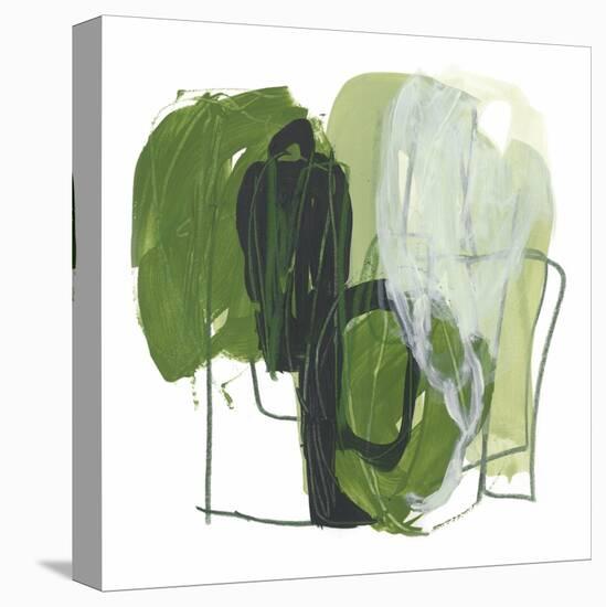 Jade Schematic VI-June Vess-Stretched Canvas