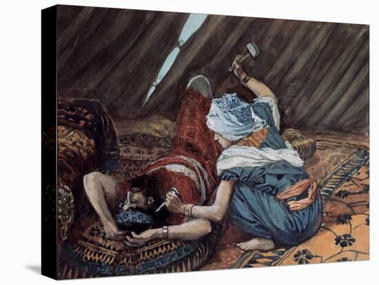 Jael Smote Sisera and Slew Him-James Tissot-Premier Image Canvas