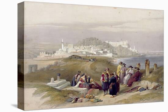 Jaffa, Ancient Joppa, April 16th 1839, Plate 61 from Volume II of 'The Holy Land'-David Roberts-Premier Image Canvas