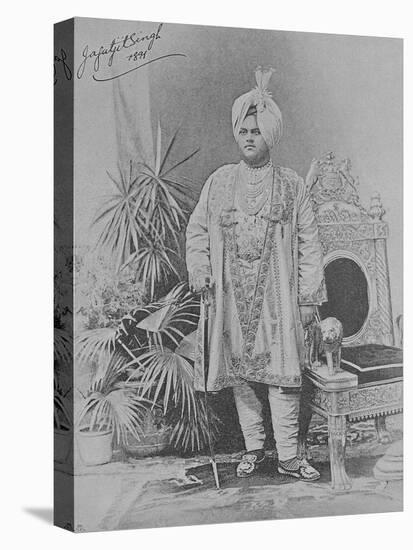 Jagatjit Singh of Kapurthala, 1891 (Engraving)-English Photographer-Premier Image Canvas