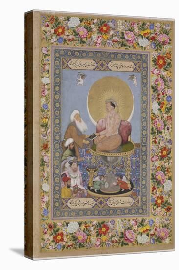 Jahangir Preferring a Sufi Sheikh to Kings, C. 1618-Bichitr-Premier Image Canvas