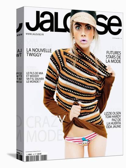 Jalouse, February 2012 - Cara Delevingne-Alexei Hay-Stretched Canvas