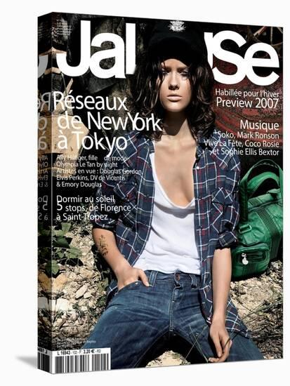 Jalouse, July-August 2007 - Jac-Elina Kechicheva-Stretched Canvas