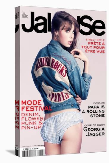 Jalouse, May 2011 - Astrid Bergès-Frisbey-Paul Schmidt-Stretched Canvas