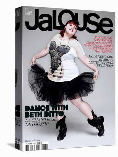 Jalouse, November 2008 - Beth Ditto-Jean-Baptiste Mondino-Stretched Canvas